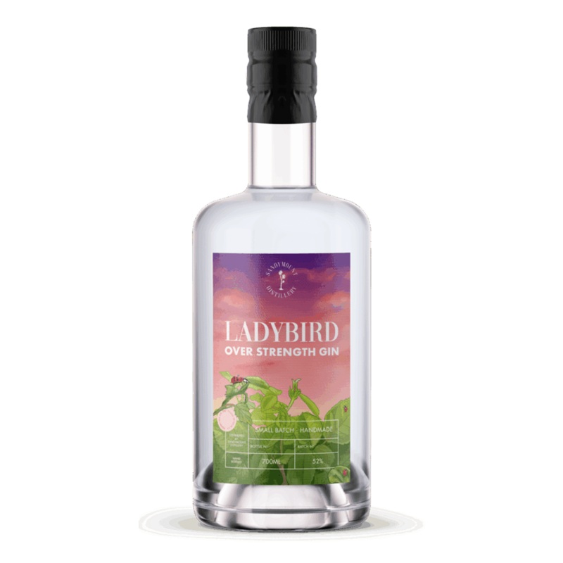Sandymount Distillery – Ladybird Navy Strength Gin 54% 700ml