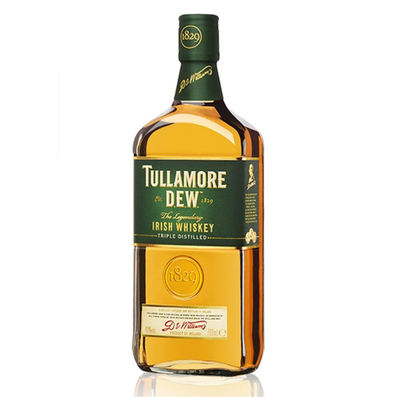 Tullamore Dew Irish Whiskey + 2 glass gift pack 700ml