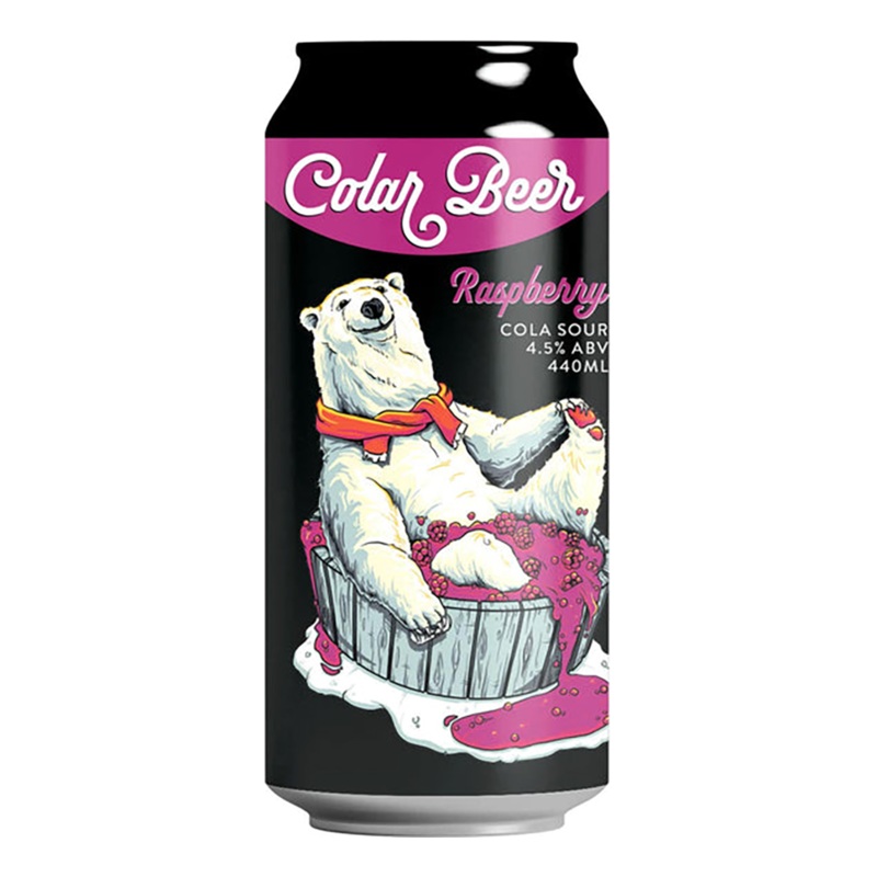 Double Vision Raspberry Colar Beer Raspberry Cola Sour 440ml