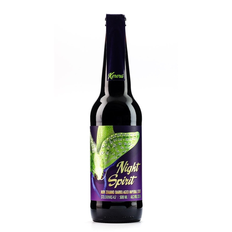 Kereru Night Spirit NZ Whisky BA Imperial Stout 2020 500ml