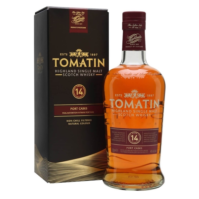 Tomatin 14YO Port Cask Finish 46% 700ml