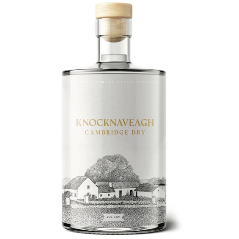 Cambridge Distilling – Knocknaveagh Dry Gin 41% 700ml