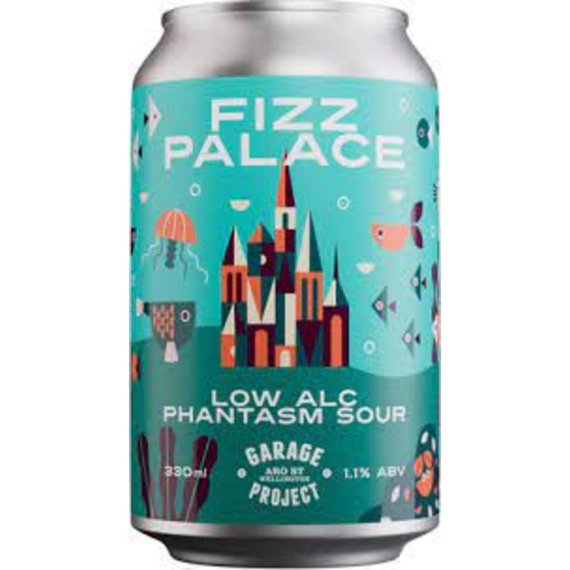 Garage Project Fizz Palace Dry Hopped Session Sour Low Ale 330 ml