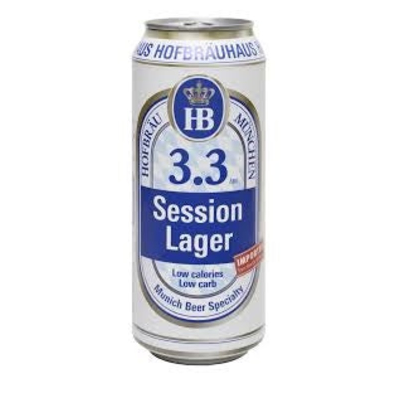 Hofbrau Session Lager 500ml Can