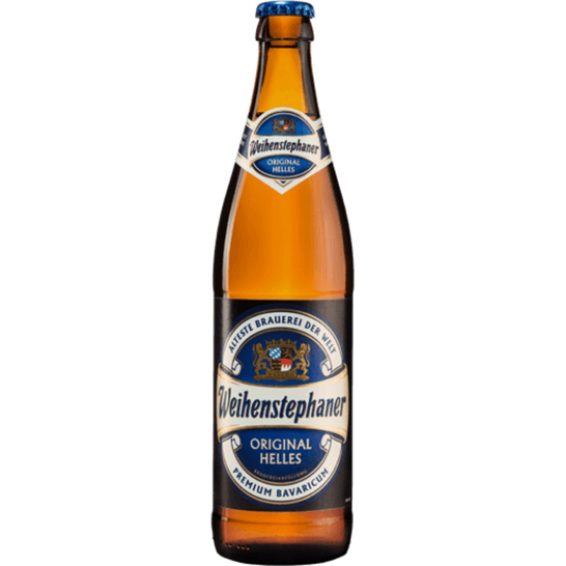 Weihenstephaner Original Helles 500ml Bottle