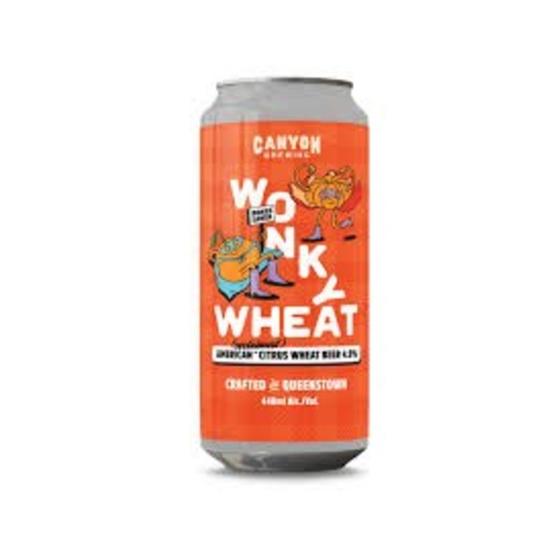 Canyon Brewing Wonky Wheat American Citrus Wheat Beer 440ml