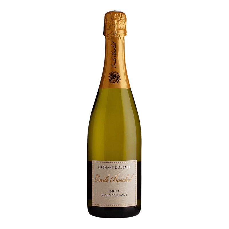 Domaine Emile Boeckel, Cremant Blanc de Blanc Alsace Pinot Blanc 2022