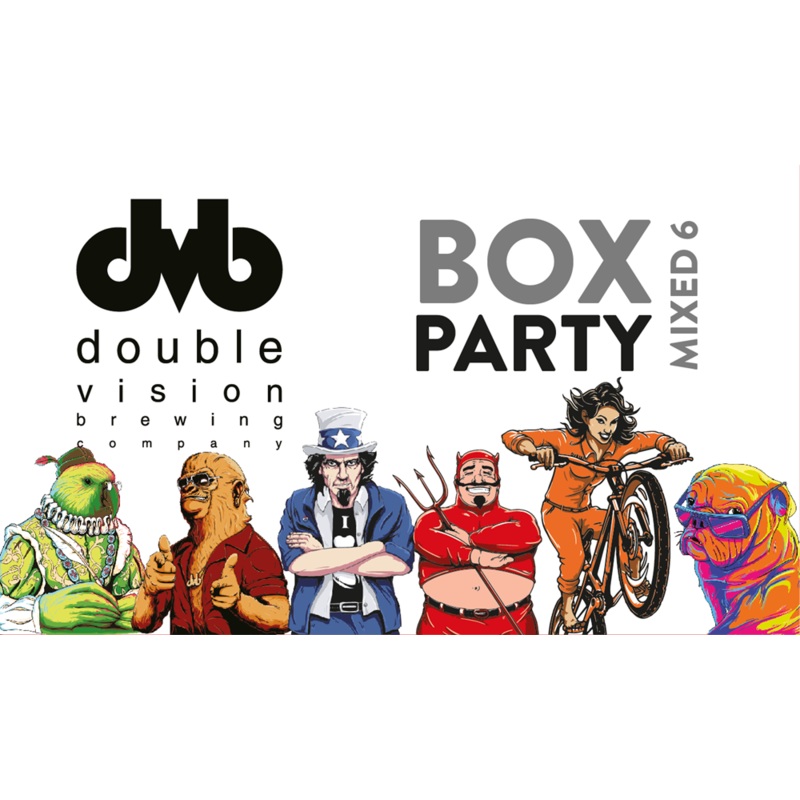 Double Vision Box Party Mix 6pk