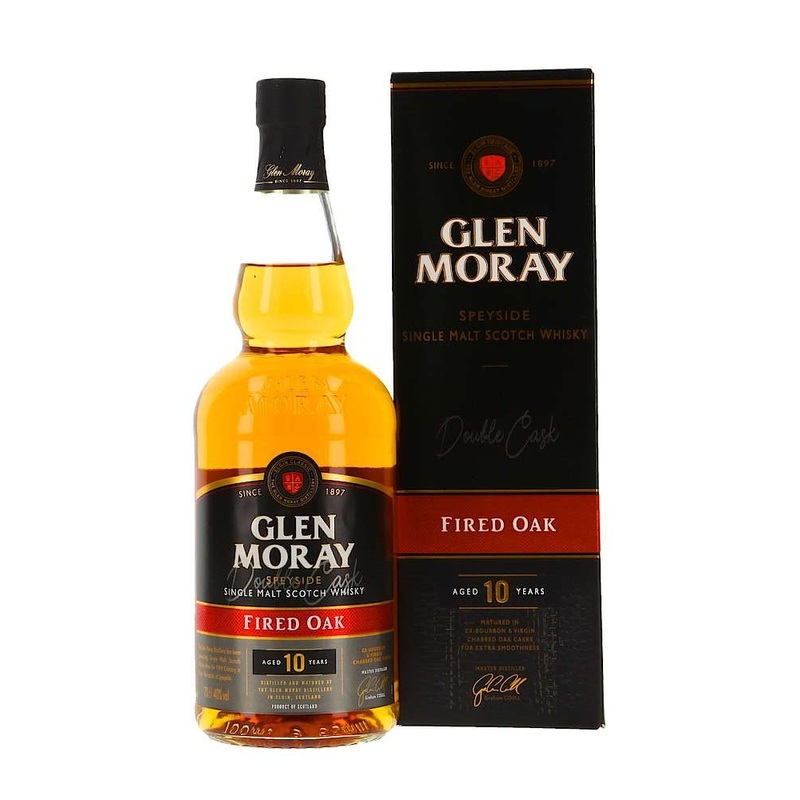 Glen Moray 10 YO Fired Oak 700ml 40%