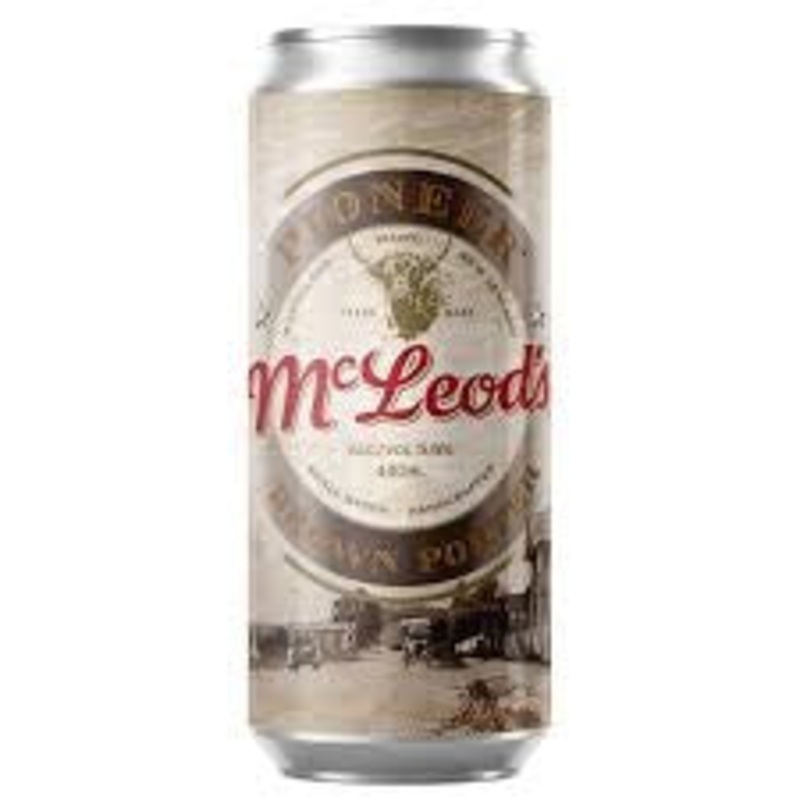 McLeod’s Pioneer Brown Porter 440ml Can