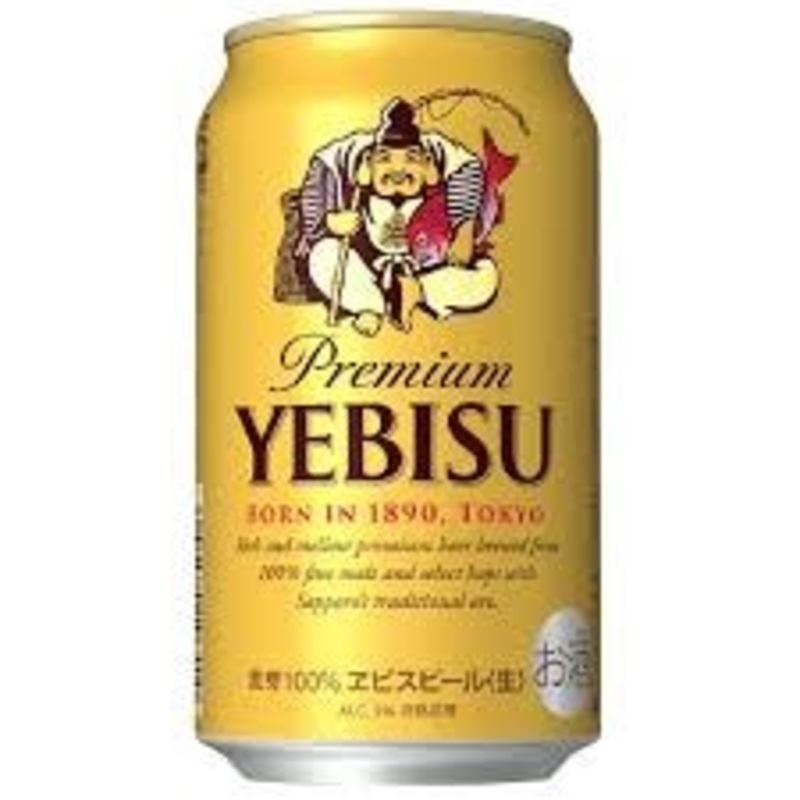 Yebisu Premium Yebisu Beer 350ml Can