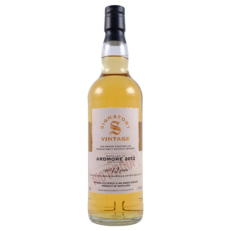 Ardmore Signatory 100 Proof 12 Years Old 57.1%