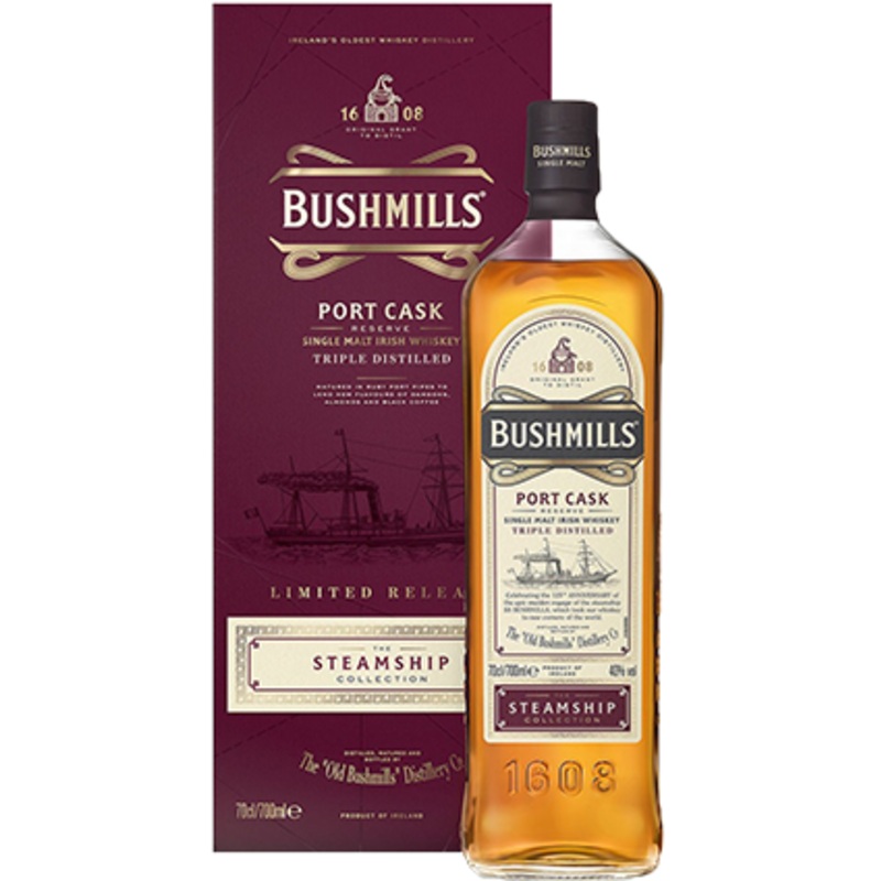 Bushmills Malt Steamship Port Cask 40% 700ml