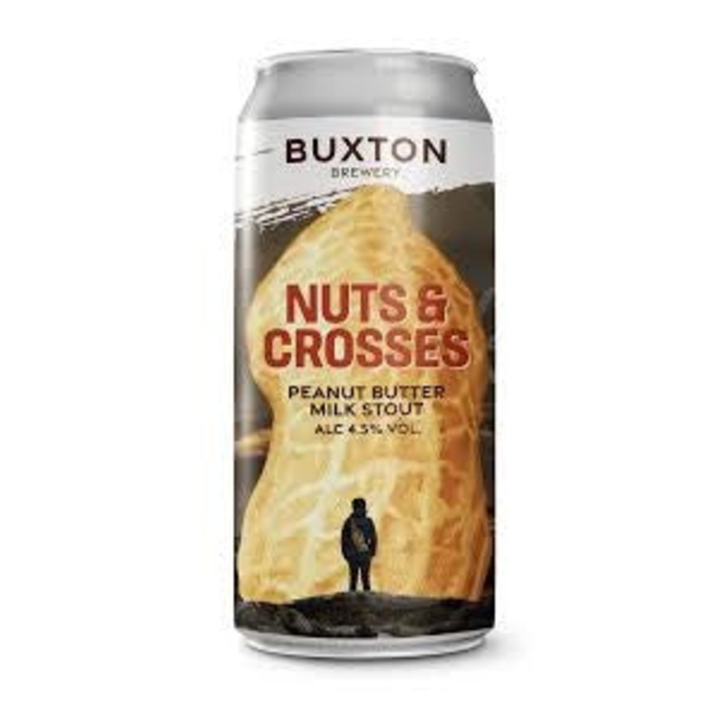 Buxton Brewery Nuts & Crosses Peanut Butter Milk Stout 440ml