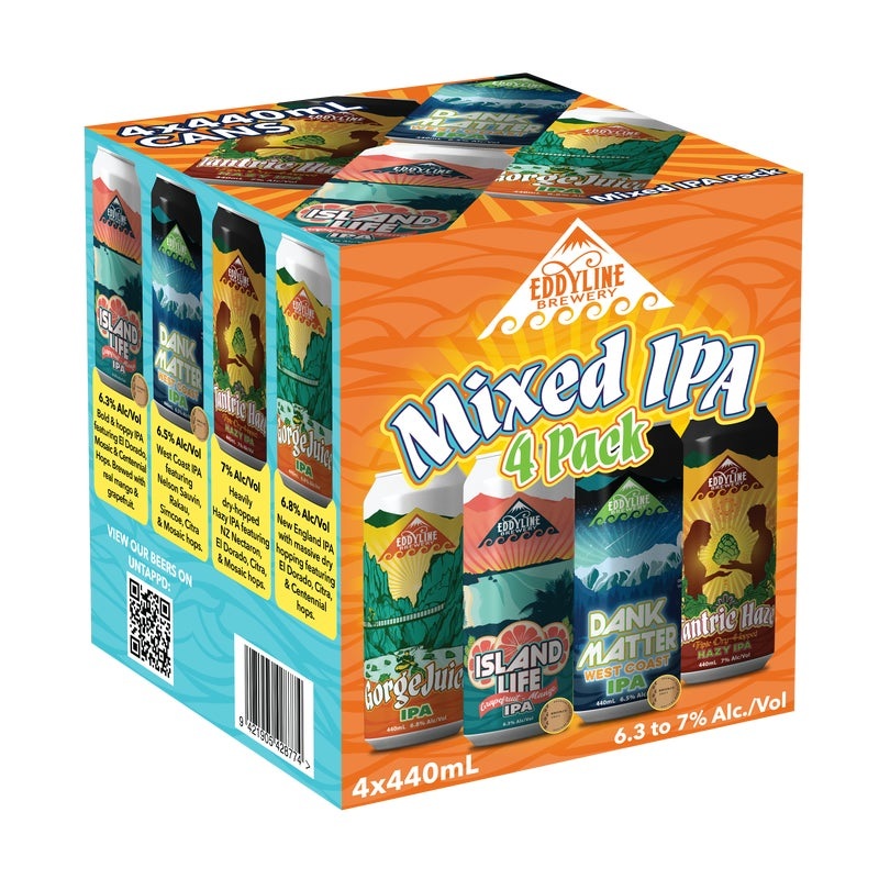 Eddyline Mixed IPA 4 pack|EACH