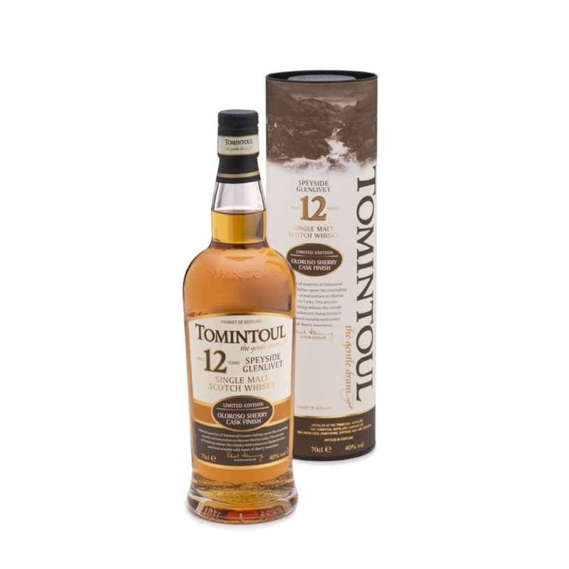 Tomintoul 12YO Oloroso Sherry Cask Finish 40% 700ml