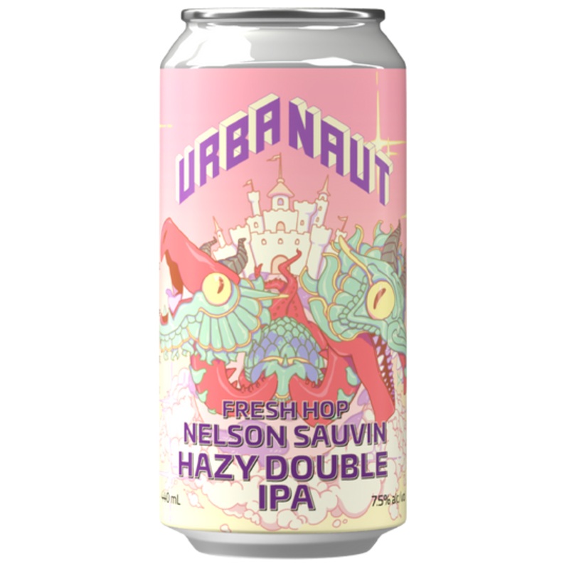Urbanaut FRESH HOP Nelson Sauvin Hazy Double IPA 440ml