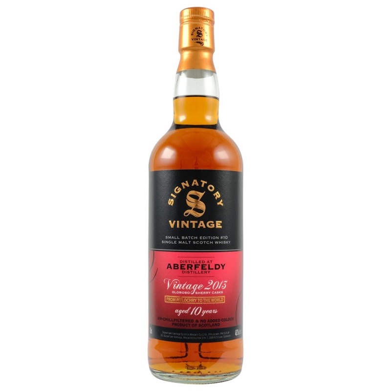 Aberfeldy ‘Signatory’ Small Batch 2013 48.2%