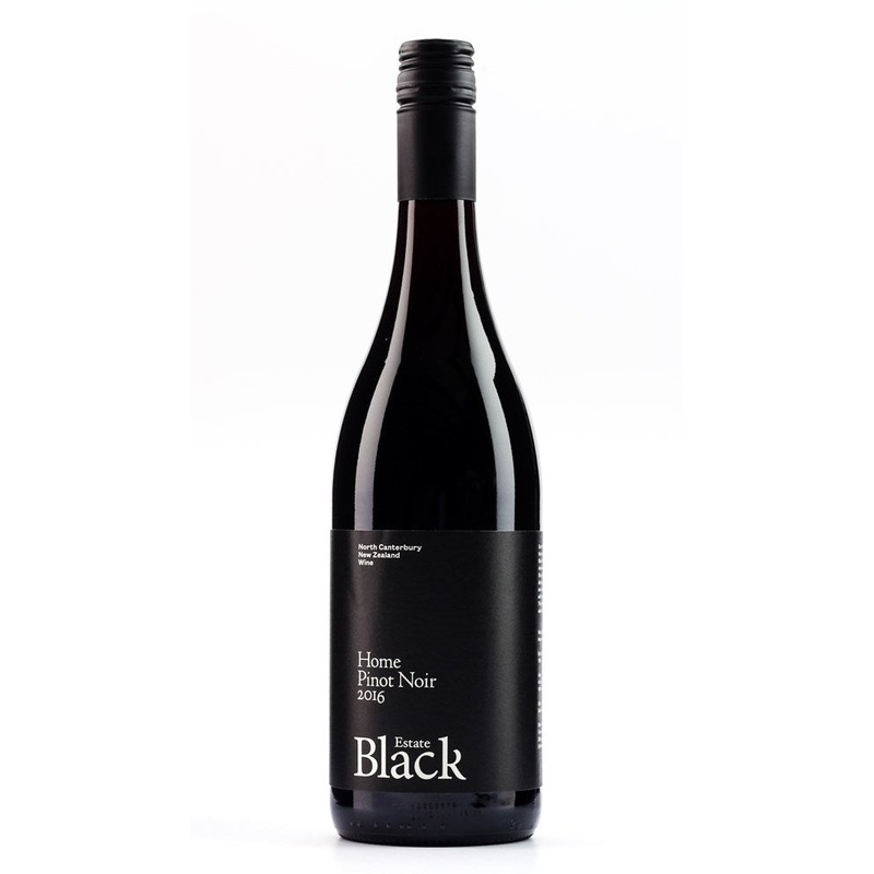 Black Estate Home Vineyard Pinot Noir North Canterbury 2023