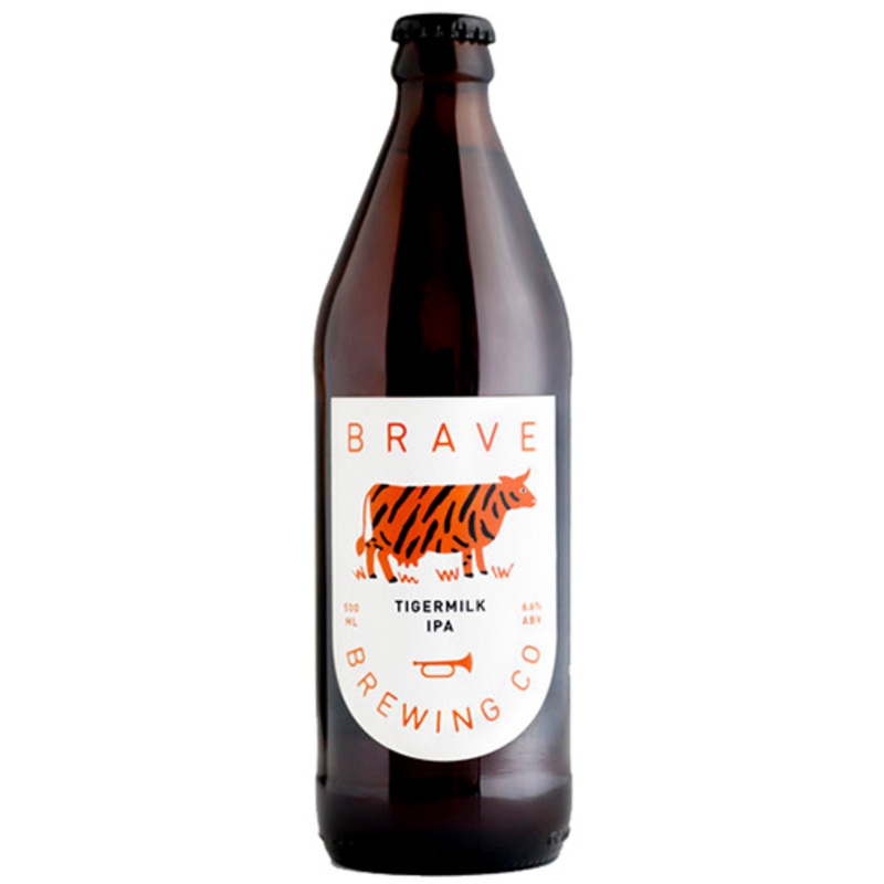 Brave Brewing Tigermilk IPA 500ml Bottle
