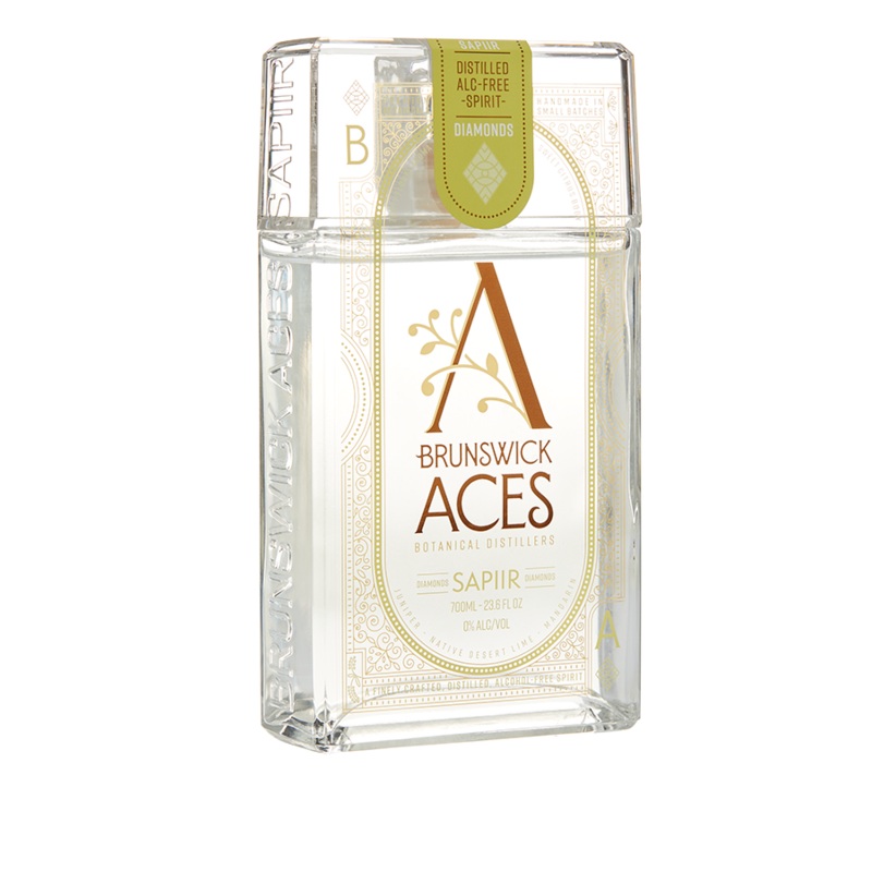 Brunswick Aces Diamonds Sapiir Gin 0% 700ml