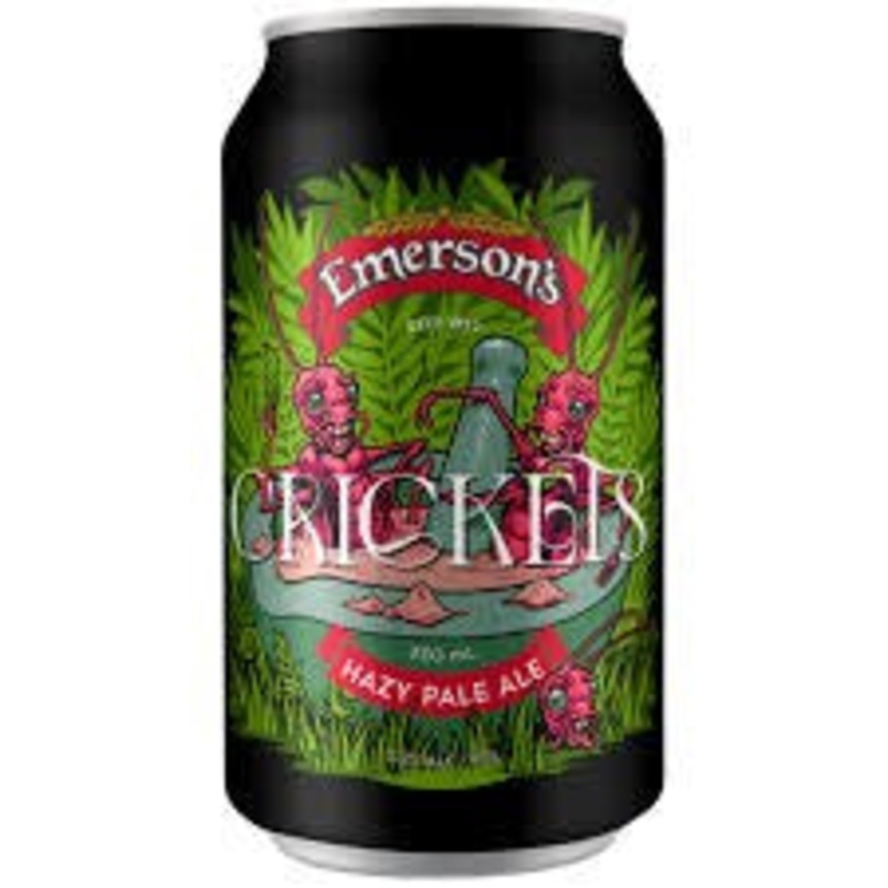 Emerson’s Crickets Hazy Pale Ale 330ml Can