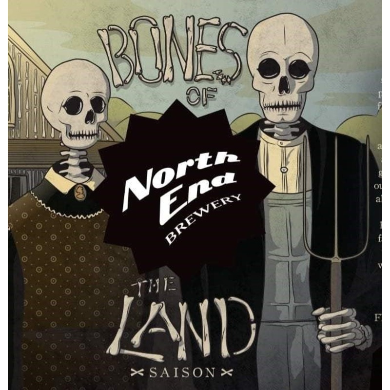 North End Bones Of The Land Saison 440ml