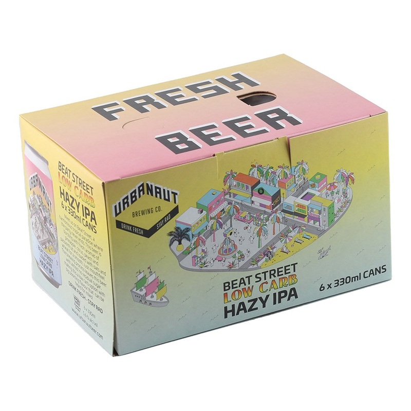 Urbanaut Beat Street Low Carb Hazy IPA 6pk Cans