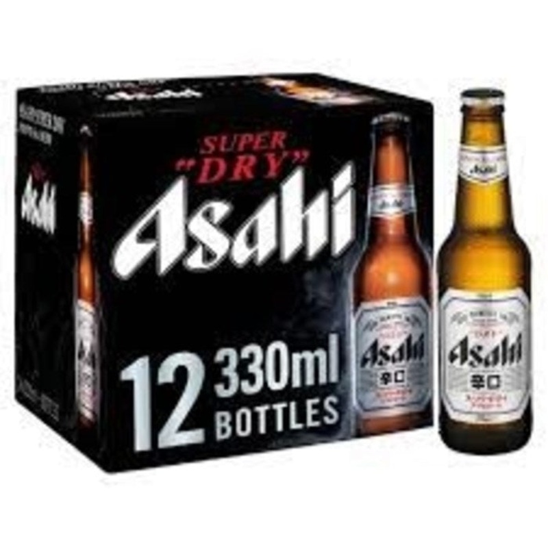 Asahi Dry 330ml 12 pack|CASE OF 12