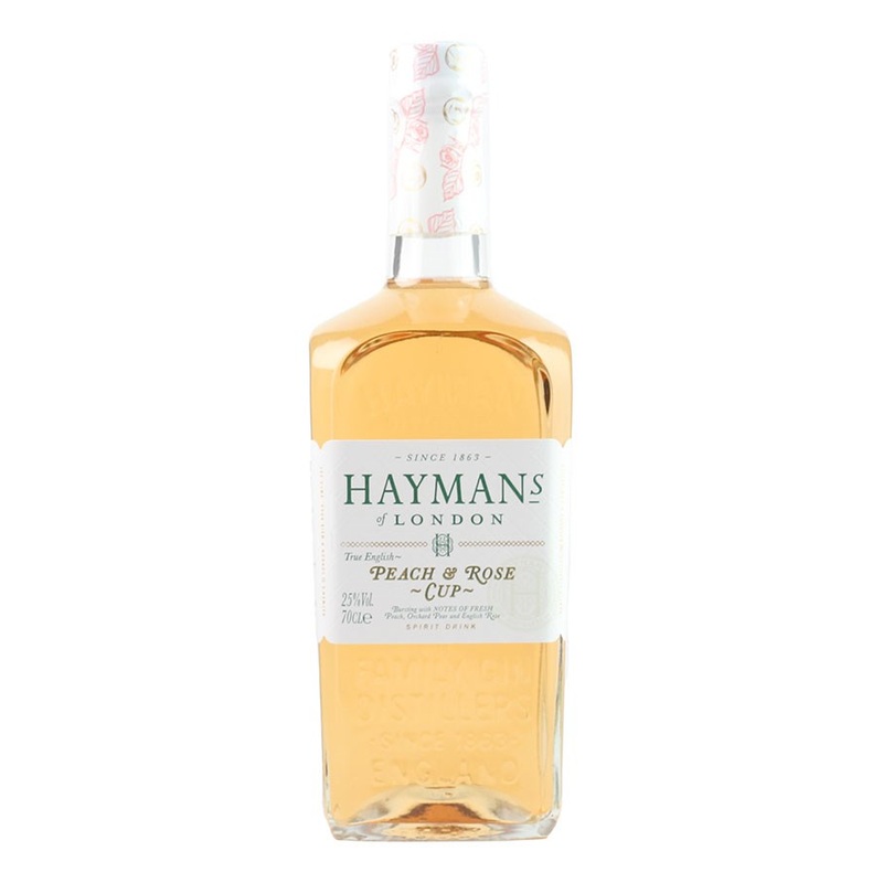 Hayman’s Peach & Rose Cup 25% 700ml