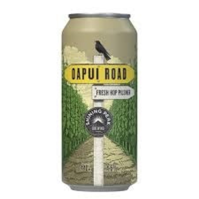 Shining Peak Oapui Road Fresh Hop Pilsner 440ml