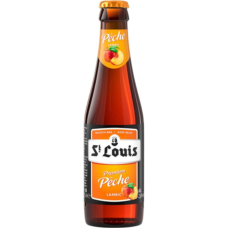 St Louis Peche Lambic 250ml Bottle