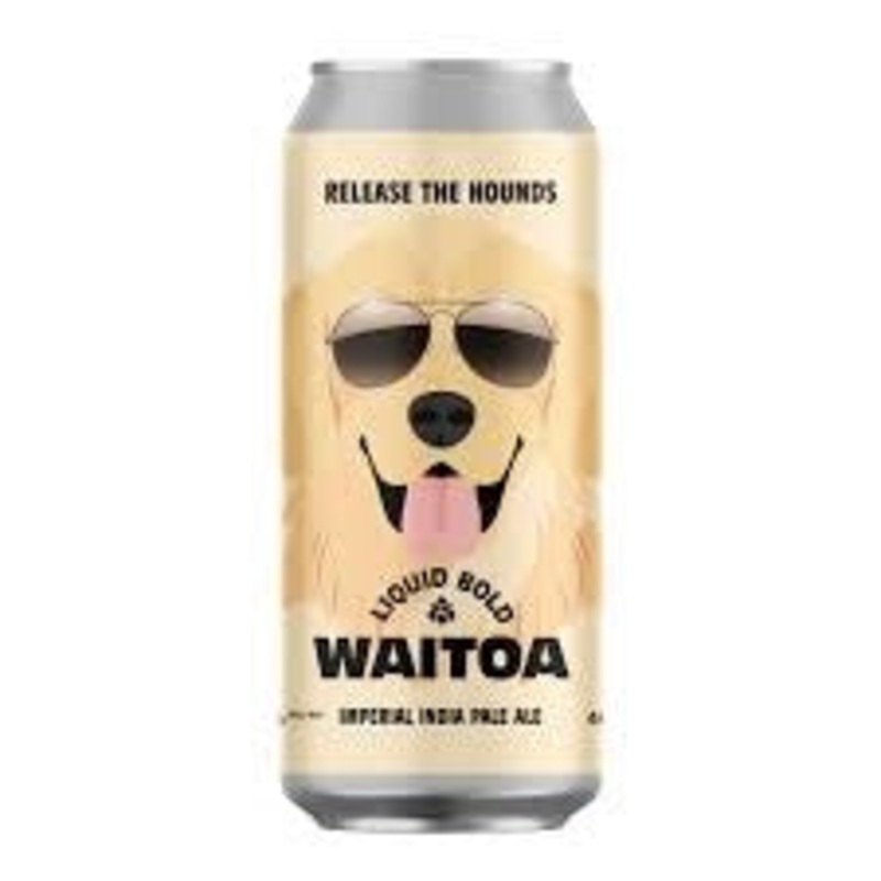 Waitoa Release The Hounds Imperial IPA 440ml