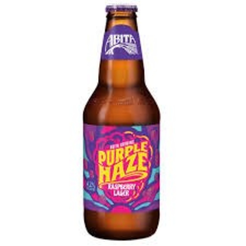 Abita Brewing Purple Haze Raspberry Lager 355ml Bottle