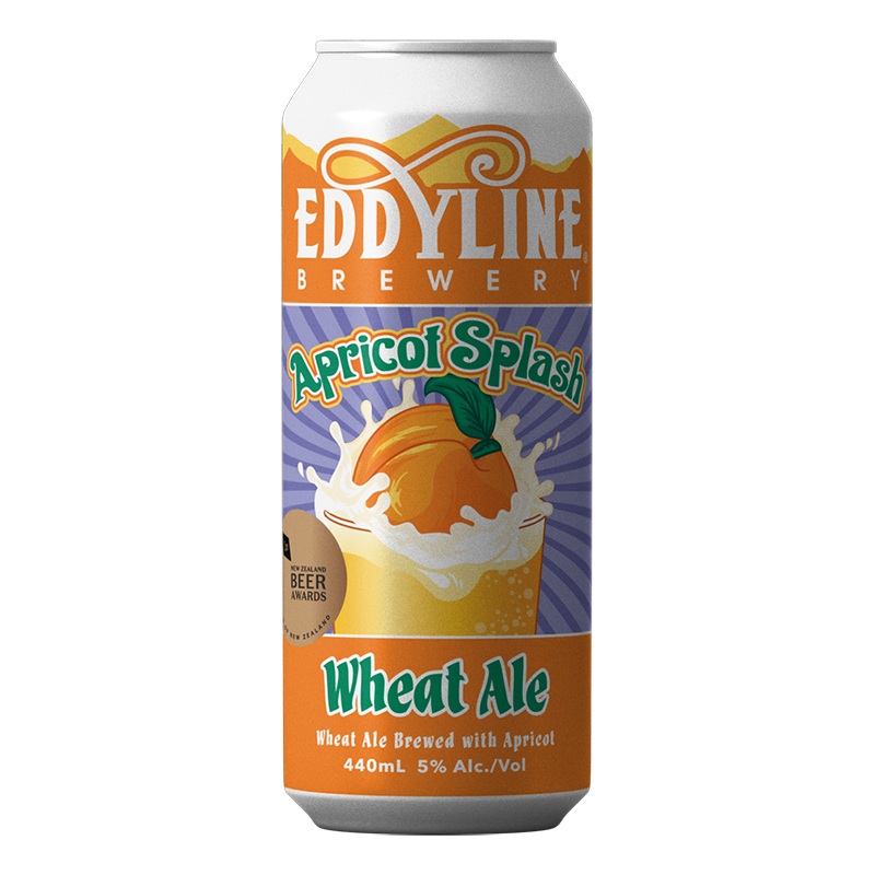 Eddyline Apricot Splash Wheat Ale 440ml