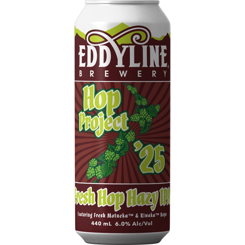 Eddyline Fresh Hop Project 2025 Hazy IPA 440ml