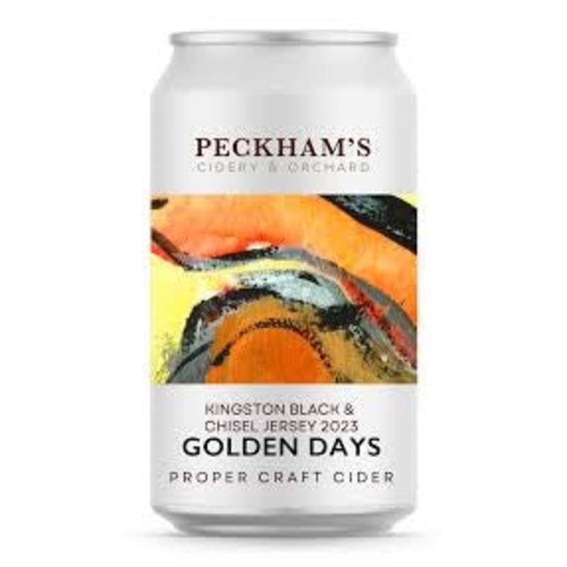 Peckham’s Golden Days Cider 330ml Can