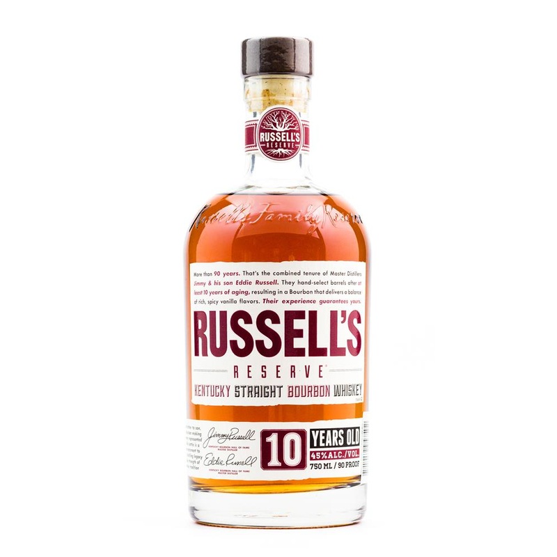 Russell’s Bourbon 10yo Reserve 45% 750ml