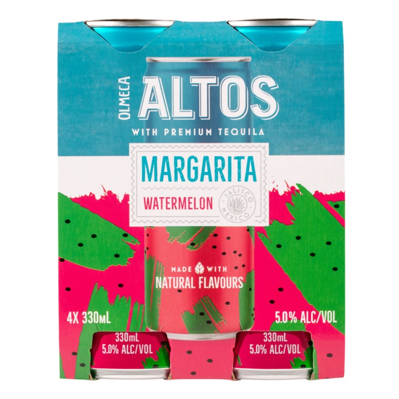 Altos Watermelon Margarita 4pk Cans