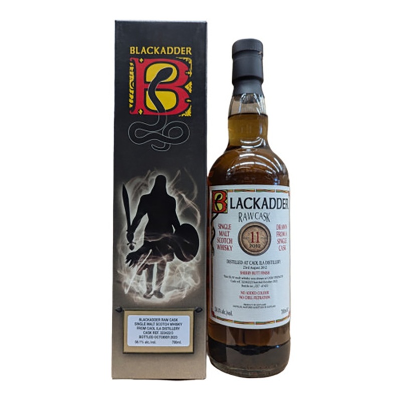 Blackadder Caol Ila 11 Year Old  2012 Sherry Butt Finish Raw Cask 58.1%