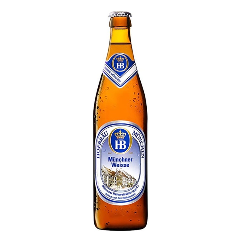 Hofbrau Munchner Weiss 500ml Bottle