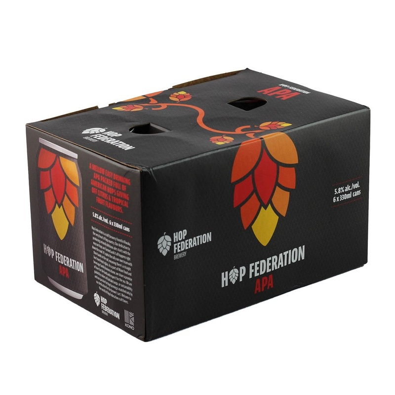 Hop Federation APA 6pk Cans|EACH