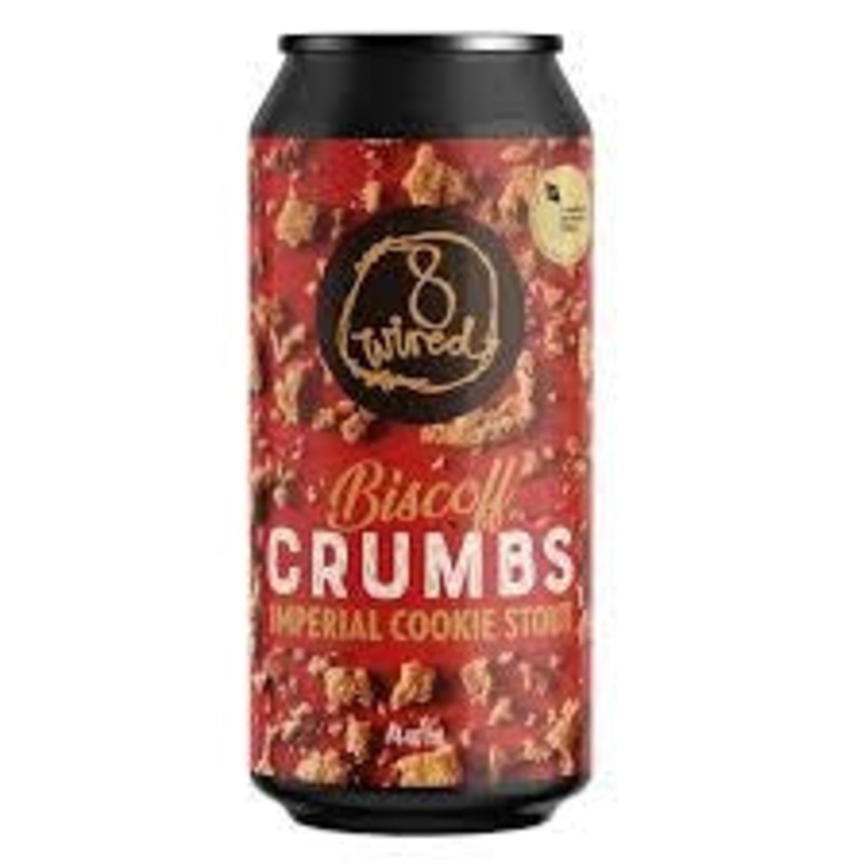 8 Wired Biscoff Crumbs Imperial Cookie Stout 440ml