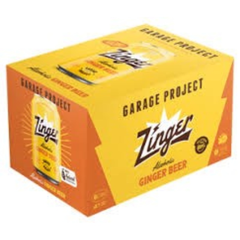 Garage Project Zinger Alcoholic Ginger Beer 6pk Cans