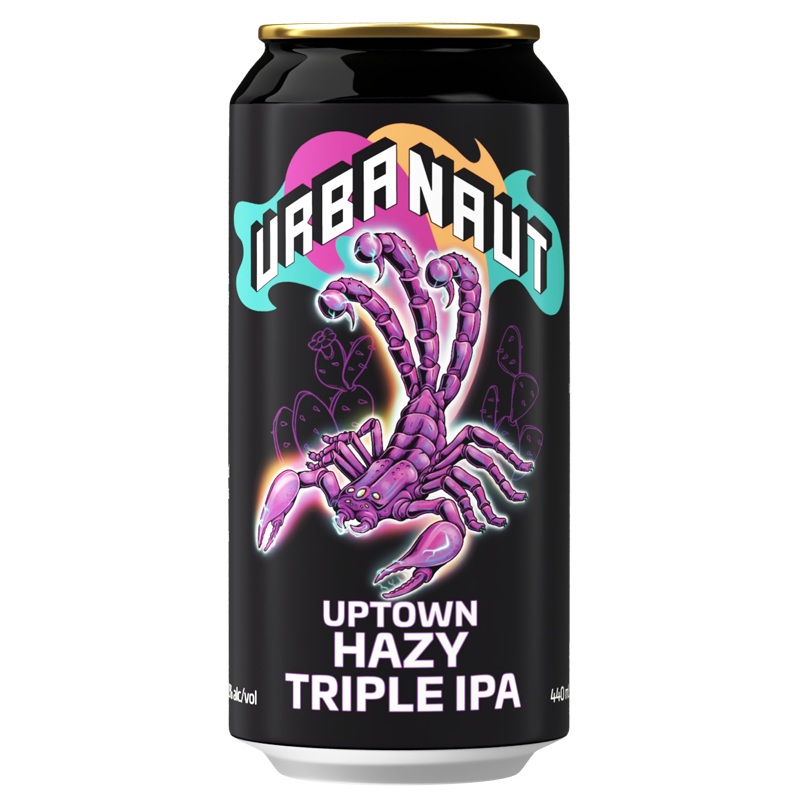 Urbanaut Uptown Hazy Triple IPA 440ml