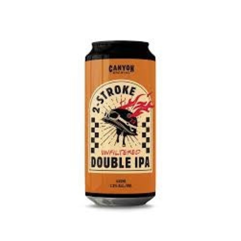 Canyon Brewing 2-Stroke Unfiltered Double IPA 440ml