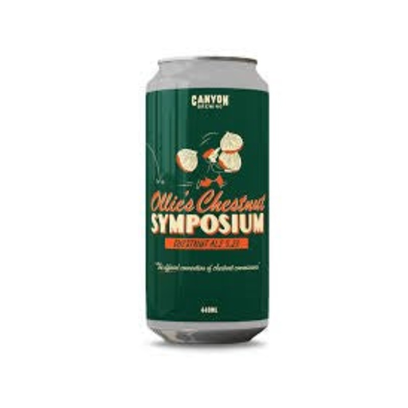 Canyon Brewing Ollie’s Chestnut Symposium Chestnut Ale 440ml