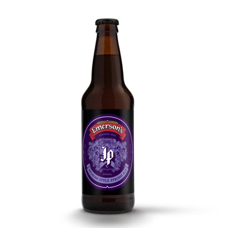 Emerson’s JP 2025 Belgian Style Strong Ale 500ml Bottle