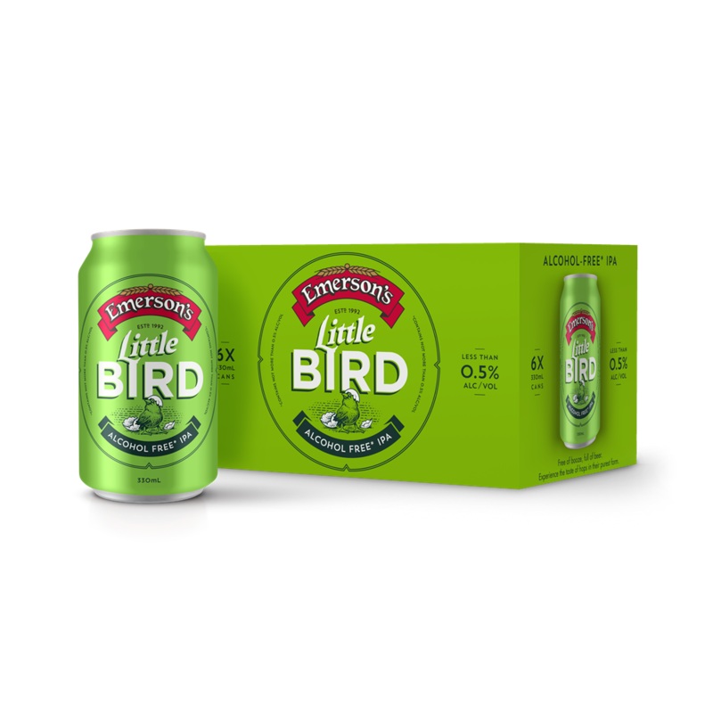 Emerson’s Little Bird 0.0% 6pk Cans