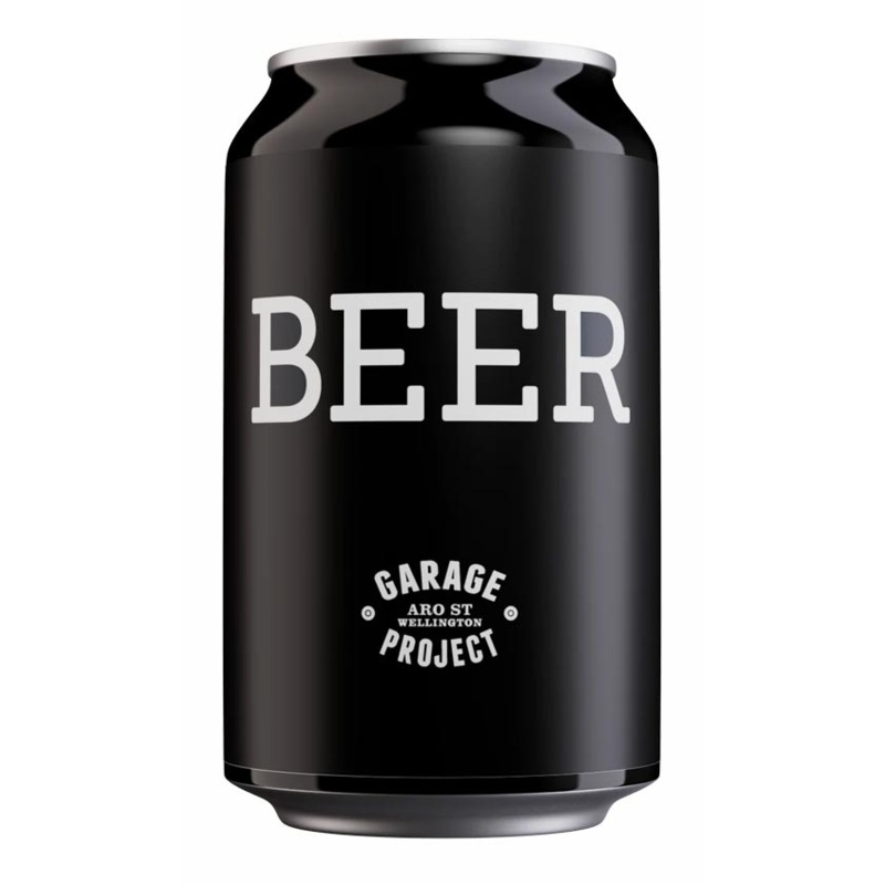 Garage Project Black Beer Lager can 330ml